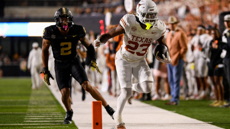 11 seed - No. 11 Alabama at 6 seed - No. 5 Texas