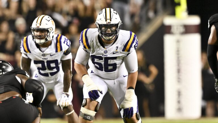 19) OL Will Campbell, LSU