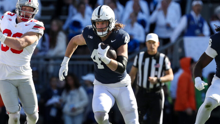 23) TE Tyler Warren, Penn St