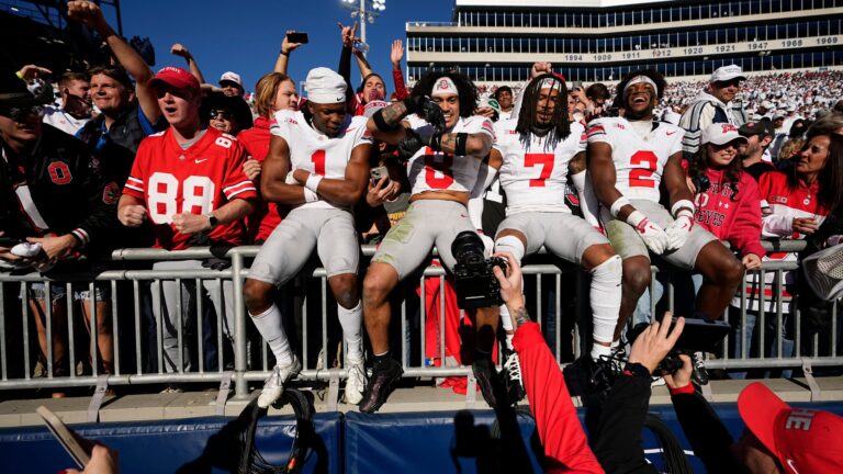 Fiesta Bowl: No. 3 (5 seed) Ohio State vs. No. 9 (4 seed) BYU