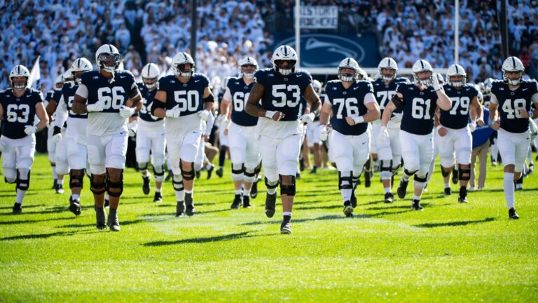 10. LSU Tigers at 7. Penn State Nittany Lions