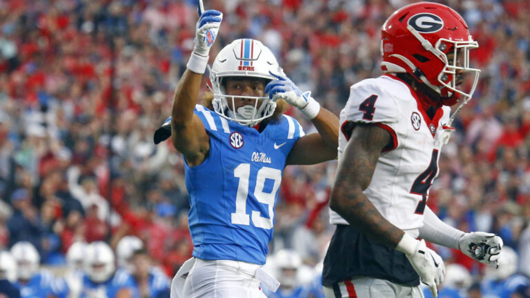 1) Ole Miss has a Deep WR Room