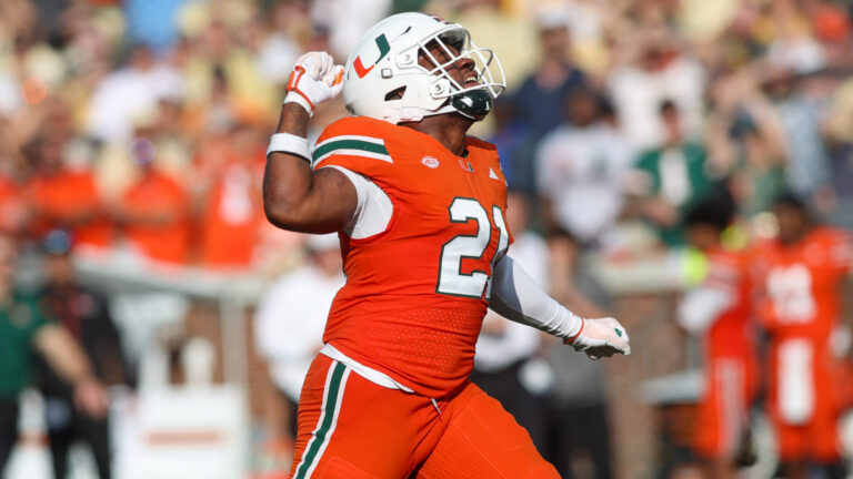 No. 9 Miami (9-1, 6-1)