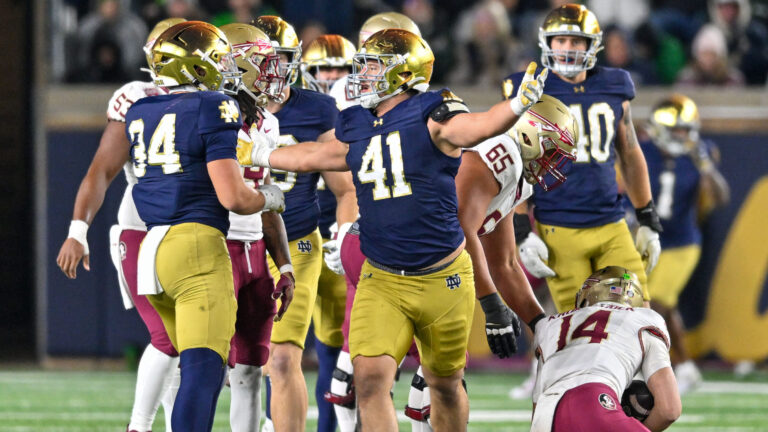 No. 8 Notre Dame (8-1)