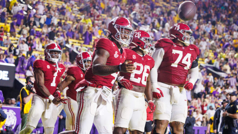 No. 10 Alabama (7-2, 4-2)