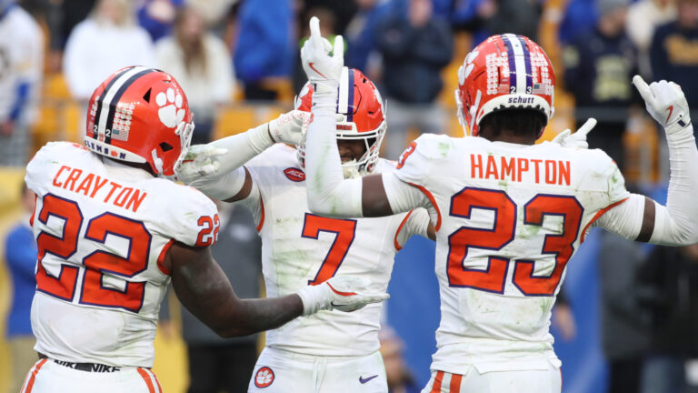 3) CB Ashton Hampton, Clemson