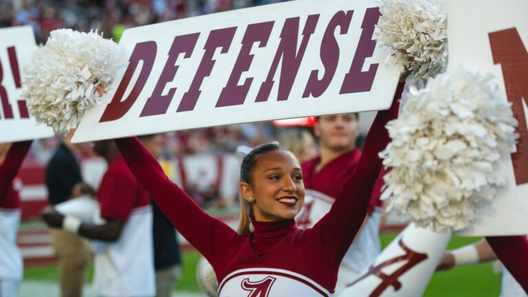 9. Notre Dame Fighting Irish at 8. Alabama Crimson Tide