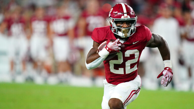 6) RB Justice Haynes, Alabama