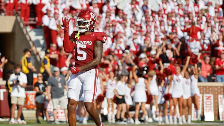 8) WR Andrel Anthony, Oklahoma