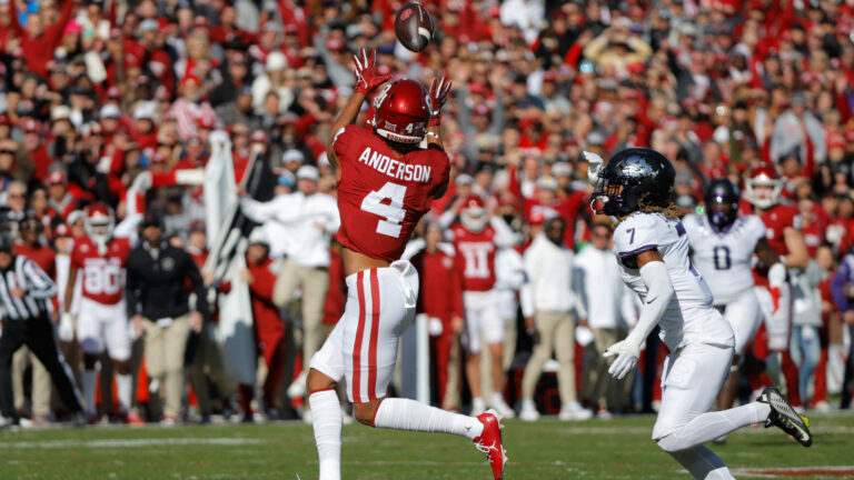 8) WR Nic Anderson, Oklahoma