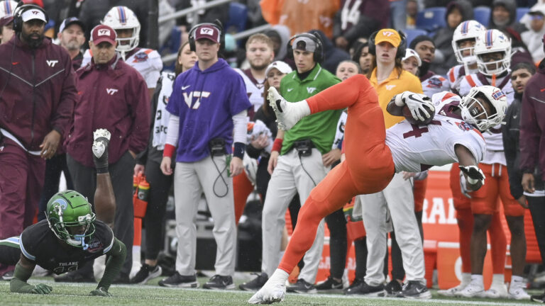 8) WR Chance Fitzgerald, Virginia Tech