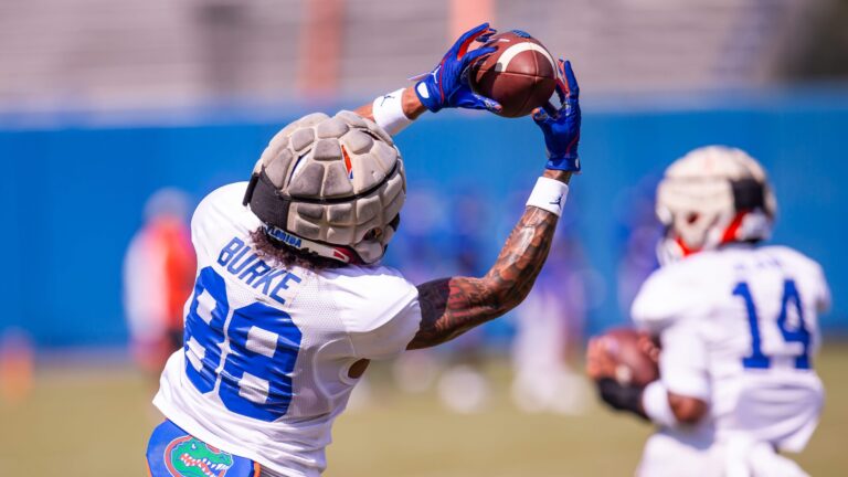 5) WR Marcus Burke, Florida