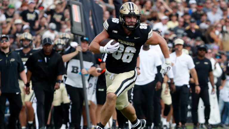9) TE Max Klare, Purdue