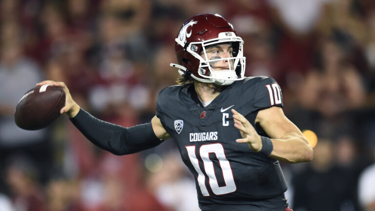 1) QB John Mateer, Washington State