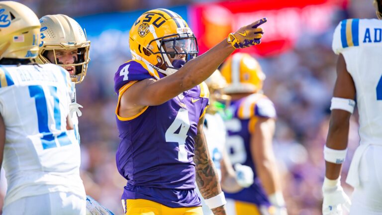 7) WR CJ Daniels, LSU