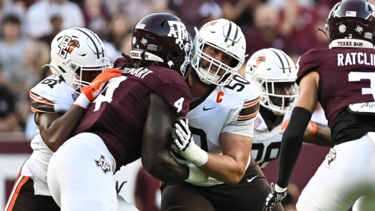 6) OT Alex Wollschlaeger, Bowling Green