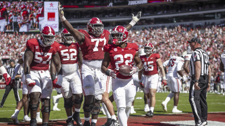10) RB Justice Haynes, Alabama