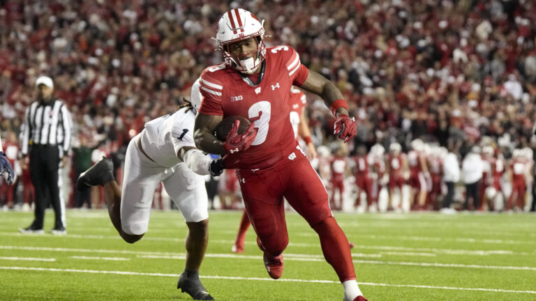 1) RB Tawee Walker, Wisconsin