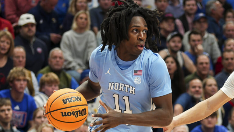 21. Atlanta Hawks (via LA Lakers): Ian Jackson, G, North Carolina