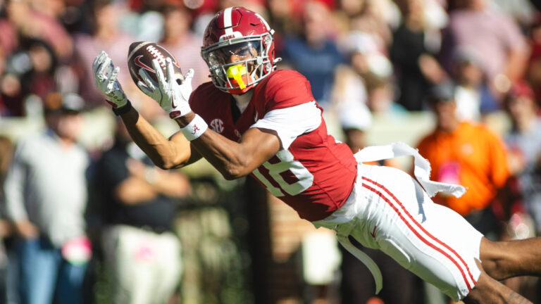 7) WR Caleb Odom, Alabama