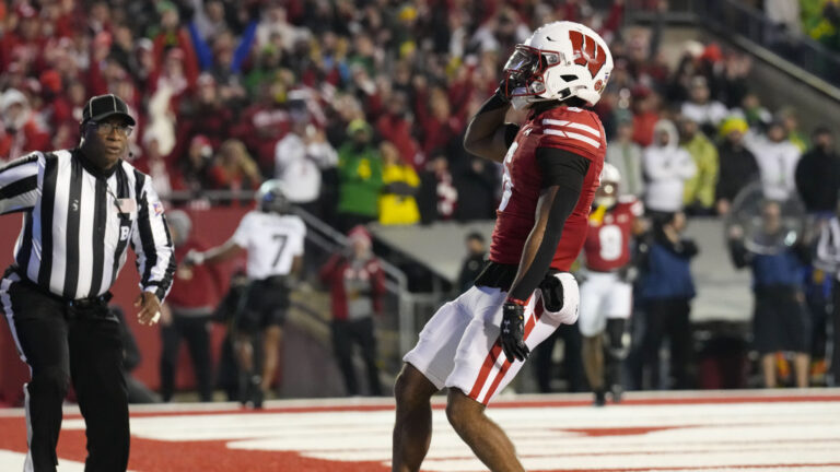 6) WR Will Pauling, Wisconsin