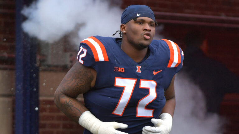 6) OL Zy Crisler, Illinois
