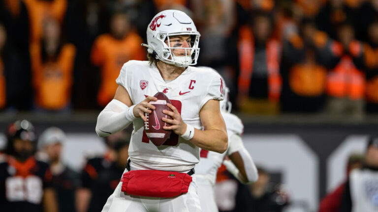 1) QB John Mateer (Washington State -> Oklahoma)