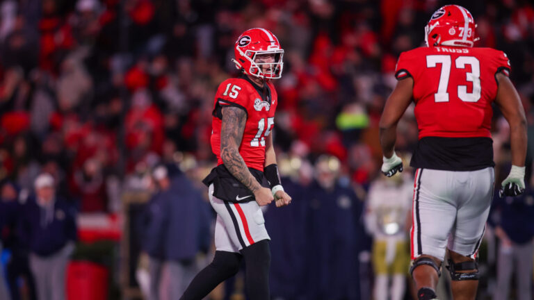 5) Georgia Bulldogs (10-2)