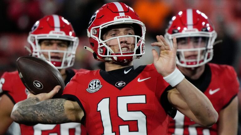 10-seed (No. 9) Indiana at 7-seed (No. 5) Georgia