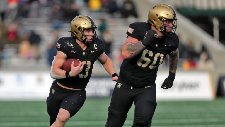 7) Army Black Knights (10-1)