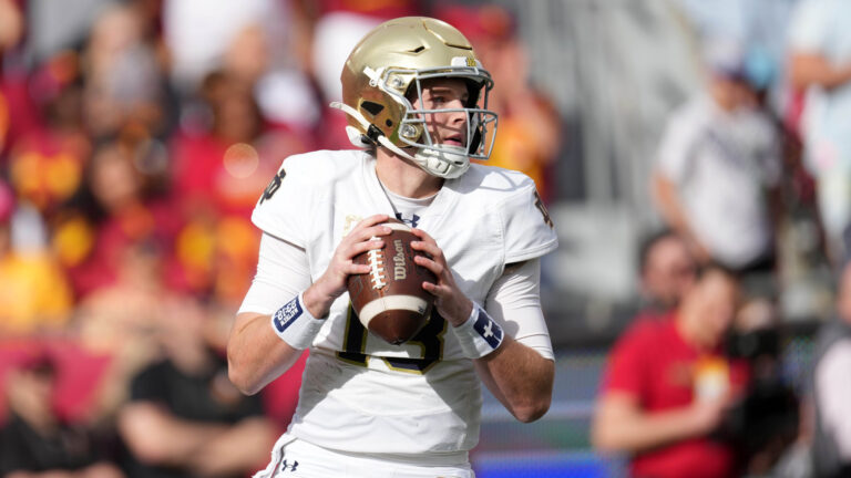 7. Riley Leonard, Notre Dame