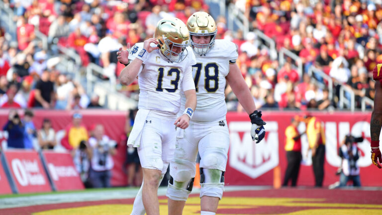 4) Notre Dame Fighting Irish (11-1)