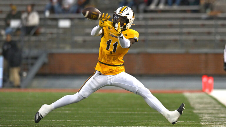 7) WR Justin Stevenson, Wyoming