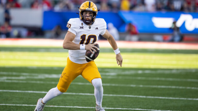 6. Sam Leavitt - Arizona State Sun Devils