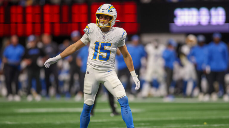 Ladd McConkey OVER 5.5 Receptions (-120)