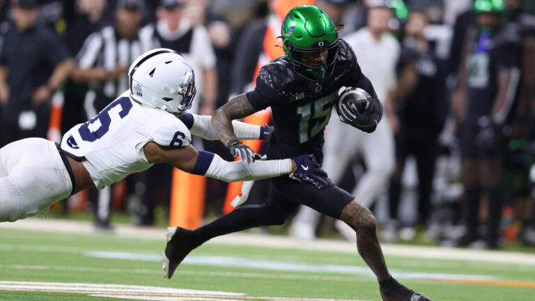 4) WR Tez Johnson, Oregon