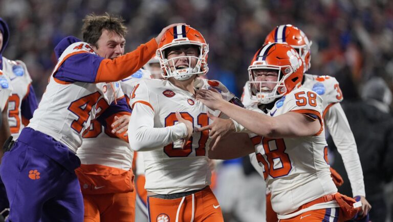 12th Seed: Clemson Tigers: 10-3 (ACC Champs)
