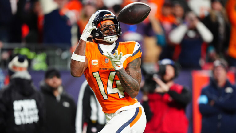 Courtland Sutton OVER 66.5 Receiving Yards (-113)
