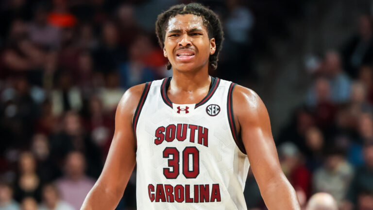 13. Atlanta Hawks (via Los Angeles Lakers): Collin Murray-Boyles, F, South Carolina