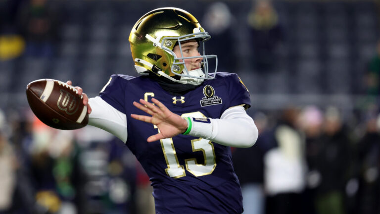 7) QB Riley Leonard, Notre Dame