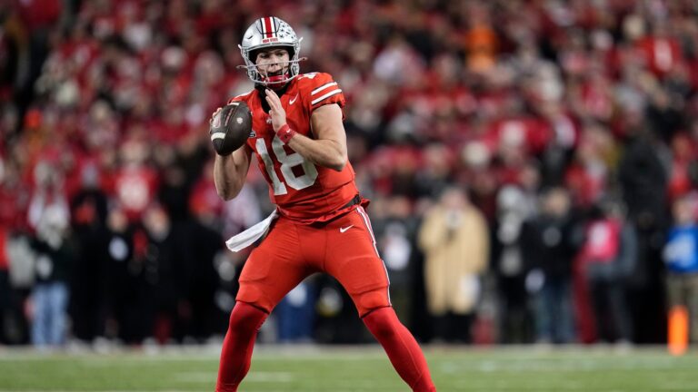 5) QB Will Howard, Ohio State