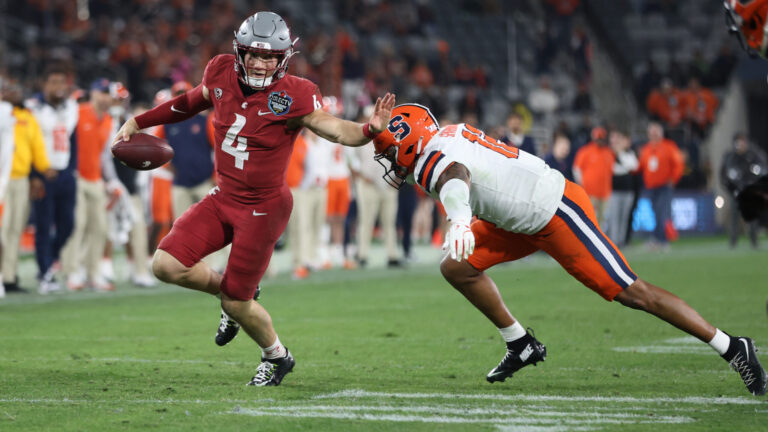 10) QB Zevi Eckhaus, Washington State