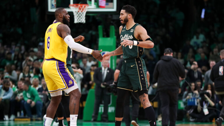 1) Boston Celtics vs. Los Angeles Lakers