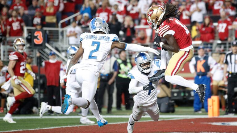 3) NFC Championship Game: Lions vs. 49ers (FOX)