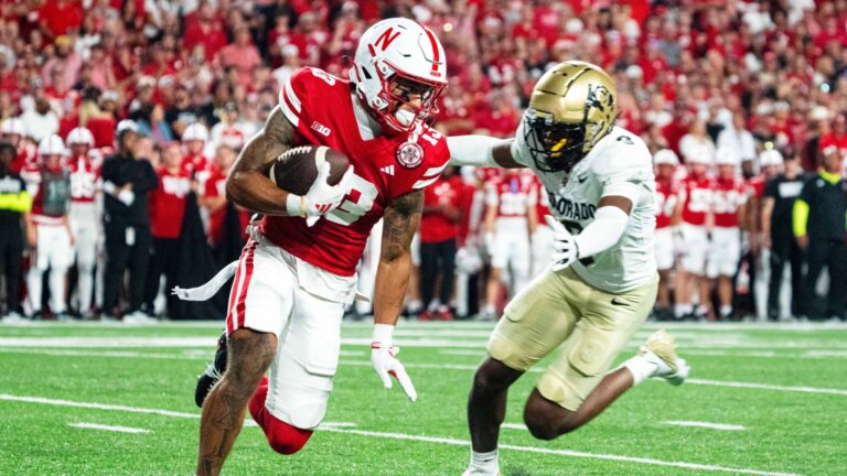6) WR Isaiah Garcia-Castaneda, Nebraska