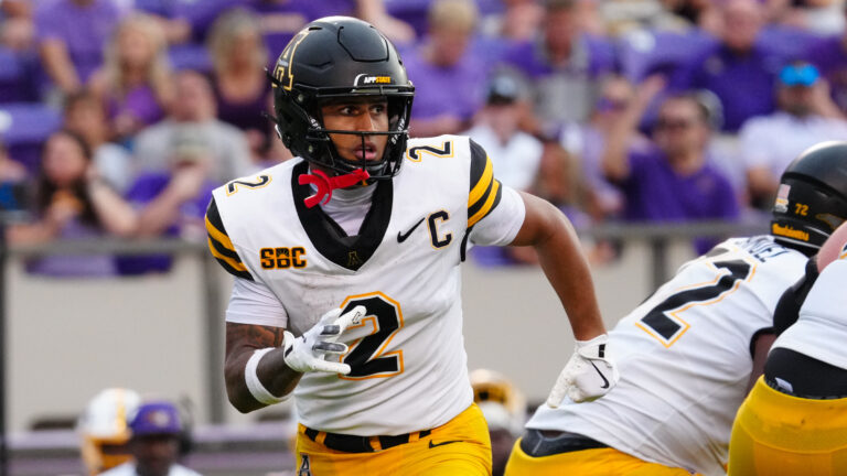 1) WR Kaedin Robinson (Appalachian State -> UCLA)