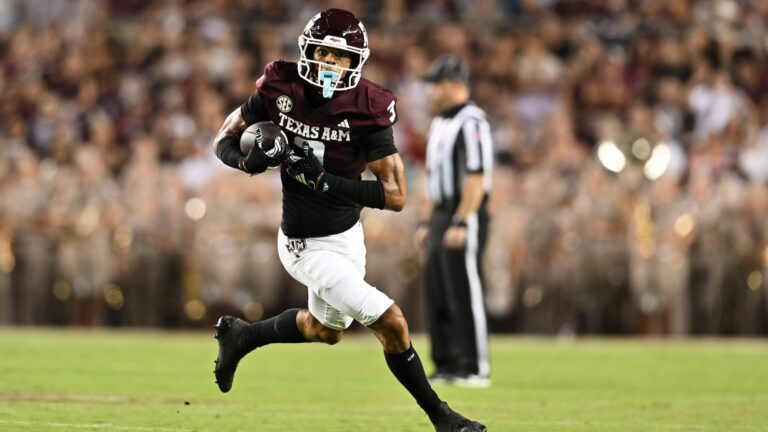 6) WR Noah Thomas (Texas A&M -> Georgia)