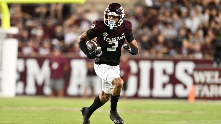 1) WR Noah Thomas, Texas A&M