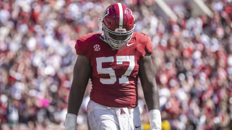 15) OT Elijah Pritchett (Alabama -> Nebraska)