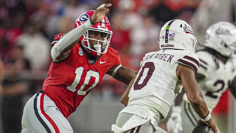 2) EDGE Damon Wilson II (Georgia -> Missouri)